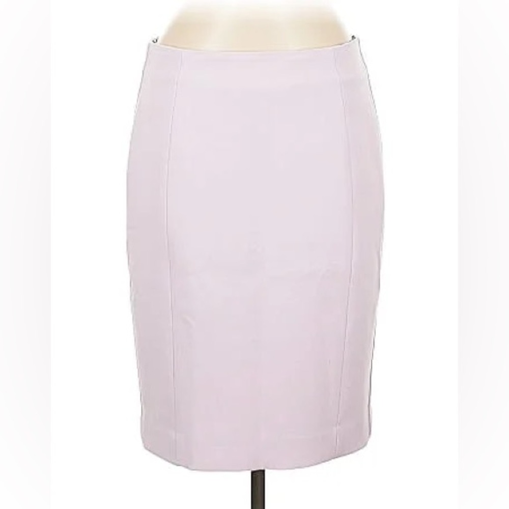 White House Black Market Light Purple Pencil Skirt